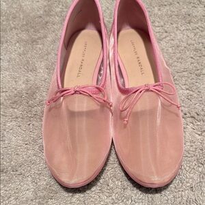 Loeffler Randall Pink Mesh Flats